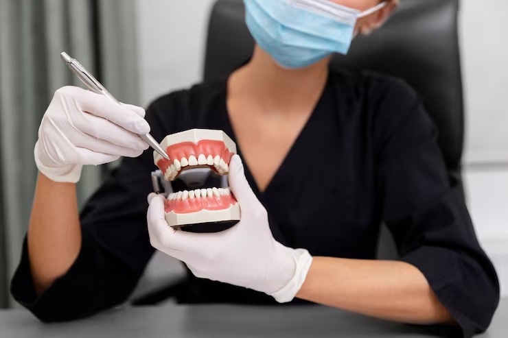 How dentists customize bridges for a natural look